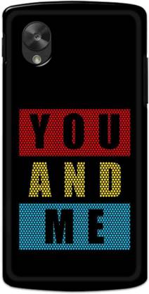 NDCOM Back Cover for NEXUS 5 You And Me Printed