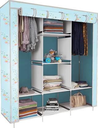 Lyzoo C1 Soft lily Flower PP Collapsible Wardrobe