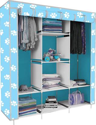 SPIRITED Baby Paw Print PP Collapsible Wardrobe
