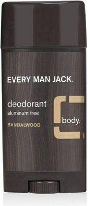 EVERY MAN JACK Sandalwood Deodorant Deodorant Stick  -  For Men