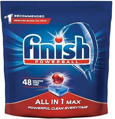 Finish Dishwasher All in One Max Powerball - 48 Tablets (Regular) Dishwashing Detergent