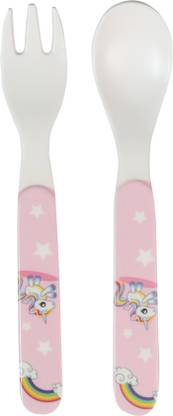 Miss & Chief by Flipkart Baby Spoon and Fork Set  - Melamine