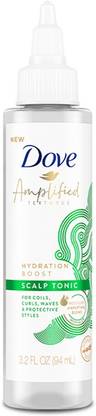 DOVE Amplified Textures Hydration Boost Scalp Tonic for Coils,Curls&Waves Hair Tonic