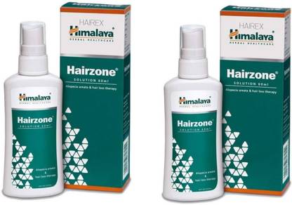 HAIREX Himalaya-Herbals Hairzone Solution 60ML Each (Pack of 2) AF