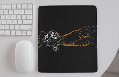 FOKAT Goku Dragan Ball Anime Character Printed Speed Mouse Pad, Anti Slip For Laptop Non Slip Base Mousepad