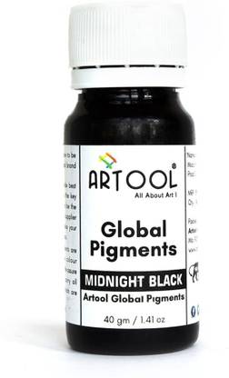 Artool PG04 Midnight Black Resin Pigment Liquid Color for Resin Art, 1.41 oz