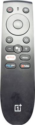 PMRK BEST IN BEST REMOTE COMPATIBLE FOR ONE PLUS NETFLIX & YOUTUBE (Without Voice) REMOTE ONE PLUS LED, ONE PLUS LED Remote Controller