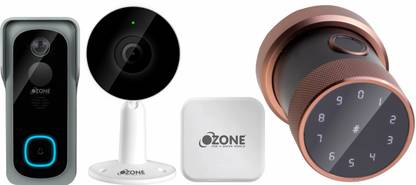 OZONE FDL11RLifeBronze+LifeFC01+LifeWDB01+Gateway Life11 Smart Door Lock