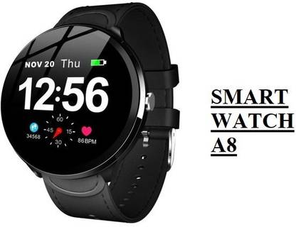 Y2H Enterprises Q140_A8 PLUS HEART RATE TRACKER Waterproof resistant SMART WATCH(PACK OF 1) Smartwatch