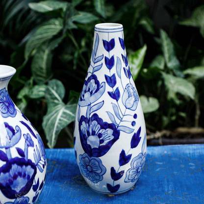 Home4U Neelandri Ceramic Vase Large Ceramic Vase