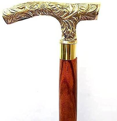 SA MARINE Antique Stylish Strong Handle Walking Stick