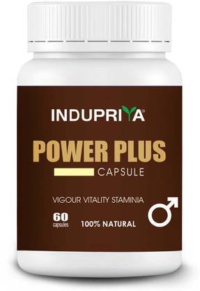 Indupriya Power Plus Capsule For Men Strength, Stamina & Vitality (Shilajit, Safed Musli)