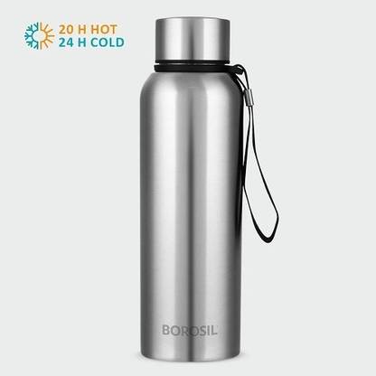 BOROSIL 700 ml Steel Flask