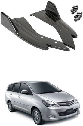 XZRTZ Rear Bumper Splitter Lip Diffuser Wrap Angle Anti-Scratch Protection D242 Matte, Glossy, Chrome Toyota Innova Rear Garnish