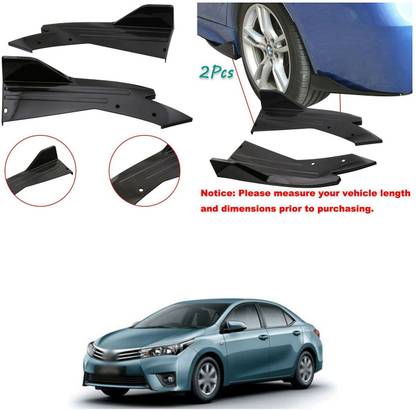 PRTEK Rear Mud Guard For Toyota Corolla Altis 2018