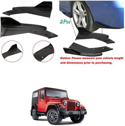 PRTEK Rear Mud Guard For Mahindra Thar 2018