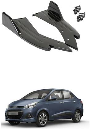 XZRTZ Rear Bumper Splitter Lip Diffuser Wrap Angle Anti-Scratch Protection D99 Matte, Glossy, Chrome Hyundai Xcent Rear Garnish