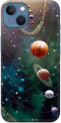 NDCOM Back Cover for iPhone 13 Solar System Printed