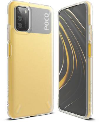 CASE CREATION Back Cover for Xiaomi Poco M3 Transparent Cover