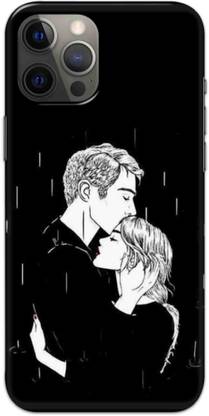 NDCOM Back Cover for iPhone 13 Pro Lovely Couple Printed