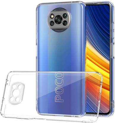 CASE CREATION Back Cover for Xiaomi Poco X3 Pro Transparent Cover