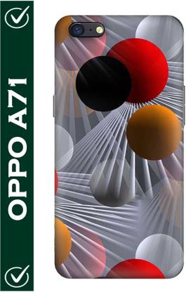 FULLYIDEA Back Cover for Oppo A71, OPPO CPH1717, 3d Pattern Wallpaper