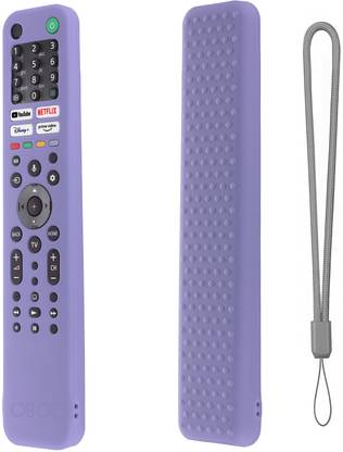 Oboe Front & Back Case for Sony Smart Tv A80J X80J X85J X90J X95J Voice Remote RMF-TX520P Protective Cover with Loop 1
