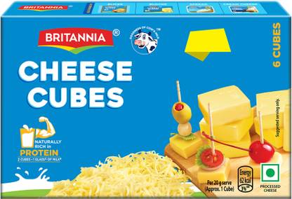 BRITANNIA Salted Processed cheese Cubes