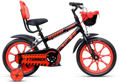 Vector 91 Stunner 16T Black Red Kids Cycle 16 T (inch) BMX Cycle