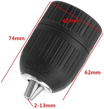 metrotools 13MM KEYLESS DRILL CHUCK 1/2 INCH 20 UNF THREAD ELECTRIC POWER DRILL CHUCK