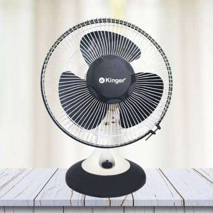 kinger Table Fan_2 Speed Settings with 1 Year Warranty Ultra High Speed 400 mm Wall Fan