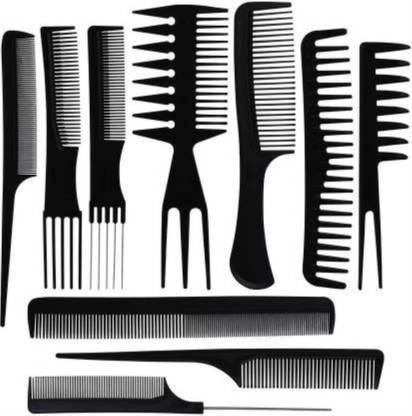 Golden Bucket Hair Stylists Professional Styling Comb Set 10