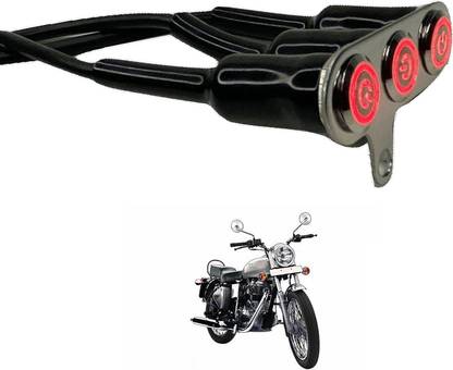 Dhe Best Bike Triple Switch ON/Off Button & 1 Push Switch, For Royal Enfield Electra Handle Bar