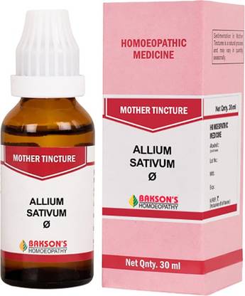 Bakson's Homoeopathy Allium Sativum Q Mother Tincture