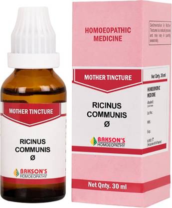 Bakson's Homoeopathy Ricinus Communis Q Mother Tincture