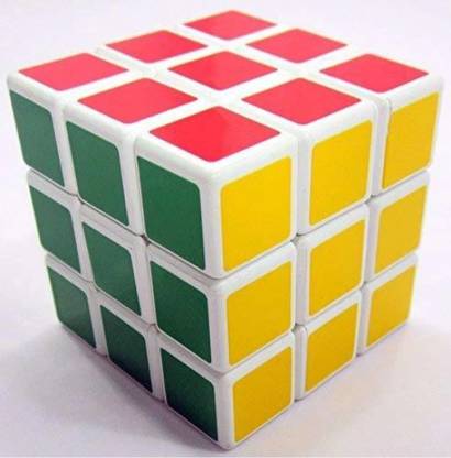 COSMO Cubes 3x3 High Speed Sticker Less Magic Puzzle Cube Game Toy (1 Pieces)