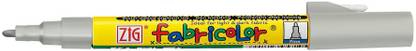 Zig FABRIC MARKER SILVER PERMANENT MARKER (OPAQUE) PACK OF 1 AP-Certified