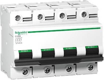 Schneider Electric C120N - circuit breaker - 4P - 80A - C curve (A9N18372) A9N18372 MCB