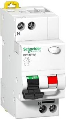 Schneider Electric Acti 9 - earth leakage circuit breaker - DPN N Vigi - 1P + N - 16A - 30mA A9N19665 MCB