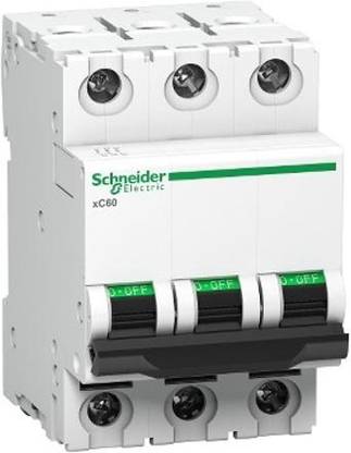 Schneider Electric Miniature circuit breaker - xC60 - 3 poles - 32 A - D curve (A9N3P32D) A9N3P32D MCB