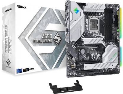ASRock Z690 Steel Legend DDR4 LGA1700 Intel 12th Gen LGA 1700Socket ATX Intel Z690 Chipset DDR4 Motherboard for Desktop