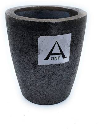 Ceznek Clay Graphite Foundry Crucibles No 1.5-2Kg for Refining,Casting, Melting of Gold Crucible