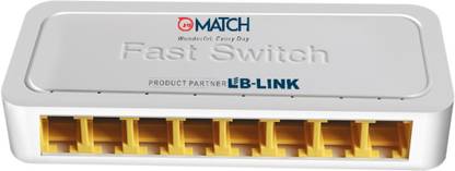 Match LB-Link BL-SF801 8 Port 10/100Mbps Ethernet Switch 8 Ports 10 Mbps Unmanaged Network Switch