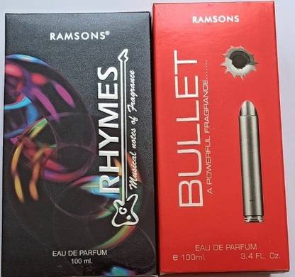RAMSONS Rhymes & Bullet Premium Perfume Combo Pack of 2 (100ml X 2) Eau de Parfum  -  200 ml