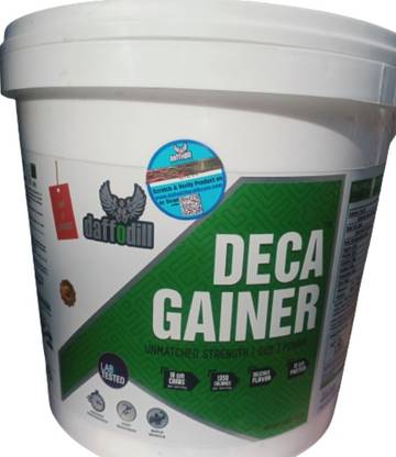 Deffodil deca gainer Deca gainer 10 lbs. Choclate,with digestive enzymes Weight Gainers/Mass Gainers