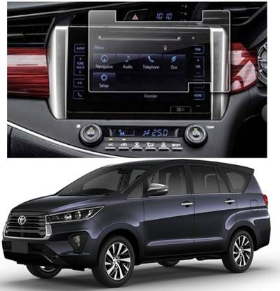 CEASE PROTECTOR Edge To Edge Screen Guard for Toyota Innova 2.4 G 8 STR 2019 (8 inch) Old Model Navigation & Infotainment System (Company Fitted HD+ Ultra Clear Glass)(Count:1)