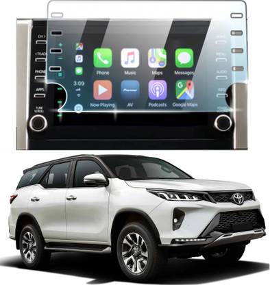 CEASE PROTECTOR Edge To Edge Screen Guard for Toyota Fortuner Legender 4X2 AT 2.8 Legender (8 inch) 2023 Navigation & Infotainment System (Company Fitted HD+ Ultra Clear Glass)(Count:1)