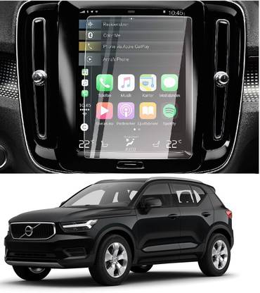 Tuta Tempered Screen Guard for Volvo XC40 T4 R-Design (9 inch) Car's Infotainment System (2, Pack) [2]