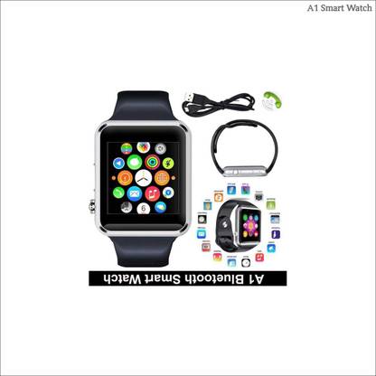 SMART A1 Smart Watch - Support 2G/GSM SIM & Voice Calling Smartwatch