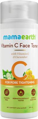 Mamaearth Toner For Face For Pore Tightening with Vitamin C & Cucumber Men & Women